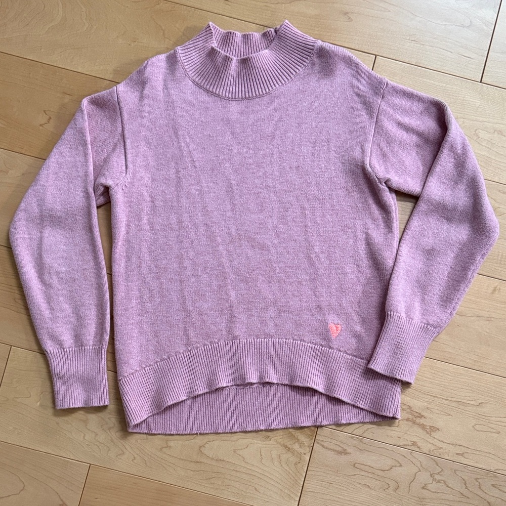 J. Crew Lavender Turtleneck Sweater